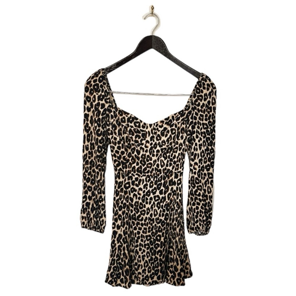 Reformation Mochi Dress in Leopard Print